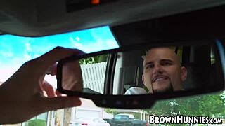 Ms Yummy gets doggystyle fucked in car.