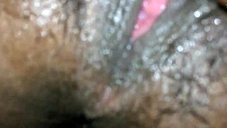 indian man spying his girlfriend while he fingering her anus and pussy