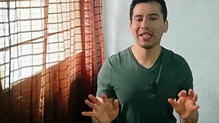 Hey, mature man gets penetrated by bisexual taxi driver with girlfriend.