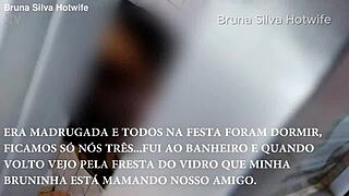 Bruna Silva Hotwife After Party Bareback Humiliation