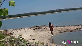 Natalii Quinn Hunts For Cock In Madrid's Reservoir With Passion.