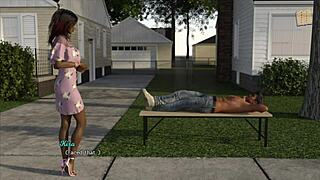 Leap of faith with Robin and Kira, featuring big ass amateurs