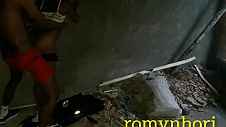 i fucked that young girl in shorts from rio favela in an abandoned house