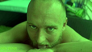 Female pov blue eyes white guy pussy eating orgasm