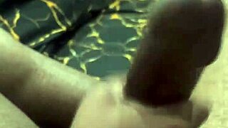 Handjob On Big Black Cock