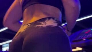 Hey, I sucked the gym trainer while my husband worked out