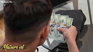 Her son's best friend fucked after caught stealing