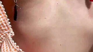 Junior Teases Anal And Nipples In Embarrassing Underwear