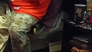 My BBW Stepmom Pretends Not to Stare at the Flashing Huge Black Cock