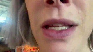 Public teaser with fear of plane, i decide to tease more