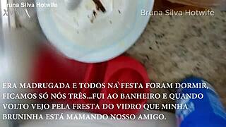 Bruna Silva Hotwife After Party Bareback Humiliation