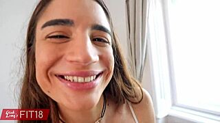 did i fuck and cum in candie luciani's ass for gym?