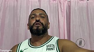 Intimate massage trailer with brunette milf and huge cock