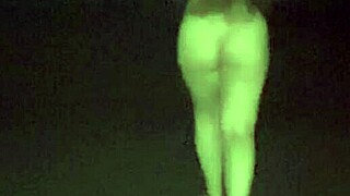 Sexy Girl In Micro Panties On The Beach