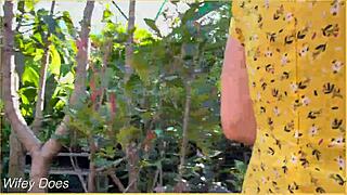 wifey braless in summer dress flashing 😍