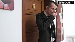 Hostel slut atlantis deep has her australian pussy stretched by big cock - horny hostel