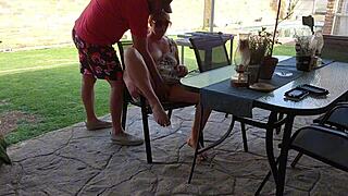 Will Your First Date Turn Into Mutual Masturbation Like This Blonde Couple's?