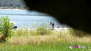 Natalii Quinn Hunts For Cock In Madrid's Reservoir With Passion.