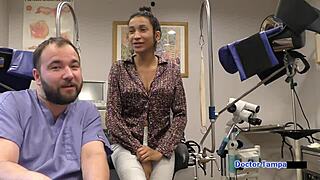 dr tampa humiliates miss mars in latex gloves during university entrance physical