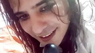 Retro blue film update: how to suck it for our man to cum - tutorial 1 📽️