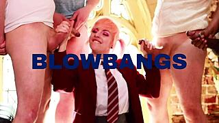 i'm watchin this hot college studen in her first blowbang