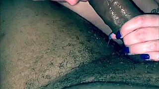 i love watching her slurp that big black cock