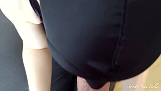 Hot Milf Gives Pov Blowjob, Swallows Big Cock Cum!