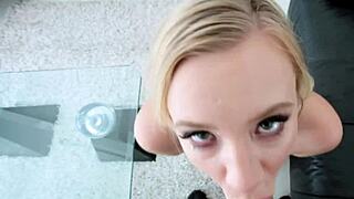 Teach Stepsister To Suck Cock!