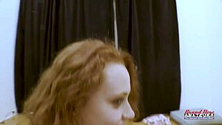 Skinny redhead cutie luna parish gets her pussy deeply fucked and jizzed