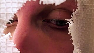 mylfex - stepmom accidentally anal fucked by her stepson trough shower hole