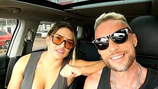 I fucked the latina hottie's ass outdoors and creampied her