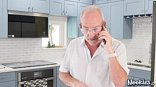 Dilf Duty: Older Man Pounds Teen Lola Valentine Hard