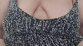 Big bbw girl natasha moneta pees while exposing her huge tits and fat ass in fetish video