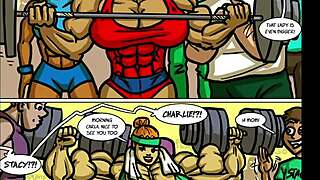 stacy vs carla female muscle growth battle