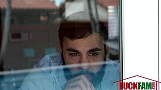 vienna black rides wet in the pool