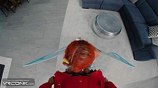 Vr Conk Skinny Redhead Bloom Sucks A Huge Cock In Winx Cosplay Parody