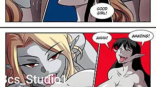 Hot sexy vampire girl transforms while riding big ass in hardcore cowgirl