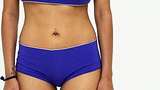 Khalifa's ebony booty evokes intense longing in vintage allure