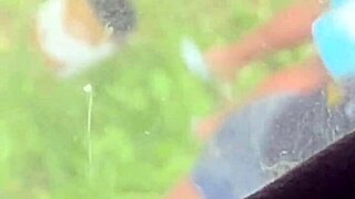 Hot stepmom bends over in candid view.