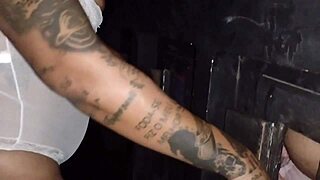 did the brazilian slut give it to the social media fan without swinging