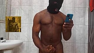 Pornashubby, why masturbate solo in bathroom after sugar mummy rounds?