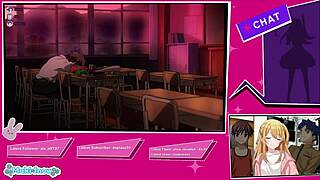 reacci�n a bukake de hombres extremadamente cachondos - kira 1