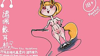 alina's sex audio fifth act extra ghost father in study room with toys and squirting 😈