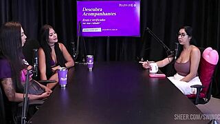 compilation of renatinha melo cast with tifany rocha and didy reis part 5 on sheer red