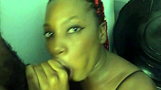 Latina girl washing laundry invites me to clean my cock