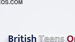 Hot British Teen Fucks Hard!