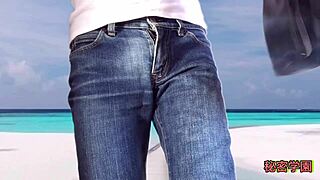 i masturbated in sexy bikini at secret school