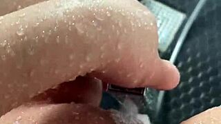 Hot aesthetic stepsis masturbates in sunny shower, Saudi Arabian teen 18+!