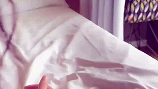 I went down for food delivery and my neighbor invited me to hang out