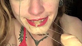 Food play banana ass to mouth malafalda